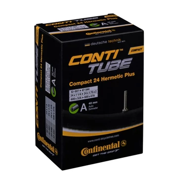 Continental kerékpáros belső gumi 32/47-406/451 Compact 20 Hermetic Plus A40 dobozos (Egységkarton: 25 db)