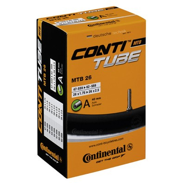 Continental kerékpáros belső gumi 57/70-559 MTB 26 Downhill 1,5 mm A40 dobozos