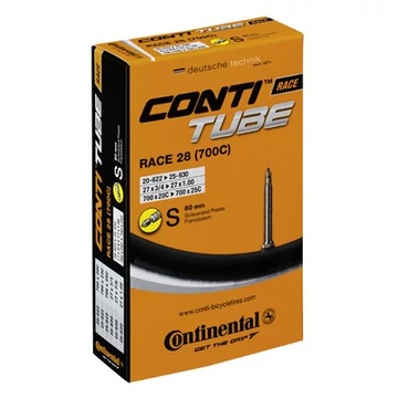 Continental kerékpáros belső gumi 18/25-622/630 Race 28 Light S42 dobozos