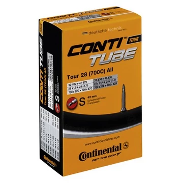 Continental kerékpáros belső gumi 47/62-584/622 Tour 28 wide D40 dobozos