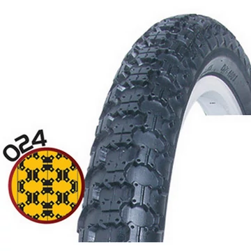 Vee Rubber kerékpáros külső gumi 57-305 16x2,125 VRB024 fekete