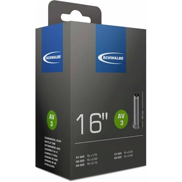 BELSŐ SCHWALBE 16 AV3 16x1,75-2,40 40MM 115g {25/7}
