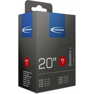 BELSŐ SCHWALBE 20 SV7 20x1,50-2,40 40MM 145g {25/7}