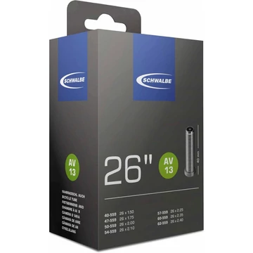 BELSŐ SCHWALBE 26 AV13 26x1,50-2,40 40MM 190g {25/7}