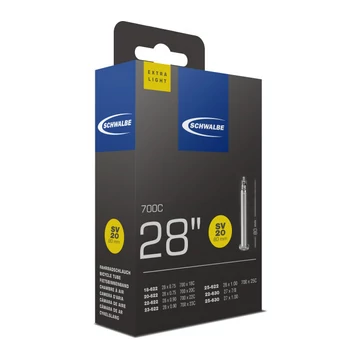 BELSŐ SCHWALBE 622 SV20 622/630-18/25 EXTRA LIGHT 80MM 65g {25/7}