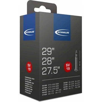 BELSŐ SCHWALBE 29/27,5 SV19 29/27,5x1,50-2,40 40MM 220g {25/7}