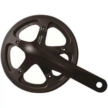 HAJTÓMŰ ALFINE 170MM-39F INTEGRÁLT FEKETE HG EGYES HOLLOWTECH 2 LV +BB