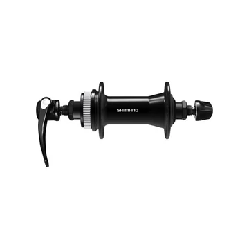SHIMANO FRONT HUB, HB-QC400, CENTER LOCK DISC 32H, QR:133MM(BLACK), OLD:100MM, W