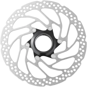 SHIMANO ROTOR FOR DISC BRAKE, SM-RT30, M 180MM, W/LOCK RING(INTERNAL SERRATION,