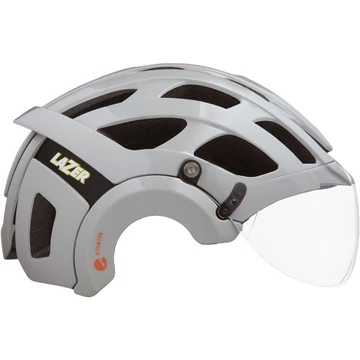 FEJVÉDŐ LAZER AnverzNTA MIPS CE/ Slate Grey L +led