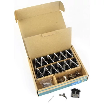 FÉKBETÉT MTB J04C-MF METAL HŰTŐBORDÁS 25DB BRM9000/9020/8100/8000/7100/7000/6000