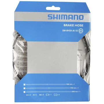 FÉKHEZ OLAJVEZETÉK 100CM SMBH59-SS J-KIT SZEMBŐL-SZEMBE