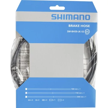 FÉKHEZ OLAJVEZETÉK 170CM SMBH59-SS J-KIT SZEMBŐL-SZEMBE