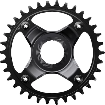 LÁNCKERÉK SM-CRE80-12-SB 34F W/O CG FOR CHAIN LINE 56.5MM FEKETE IND