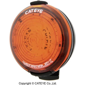 LÁMPA CATEYE WEARABLE-X SL-WA100 RUHÁRA PIROS USB TÖLT SZÍJJAL{2/4-10/10}