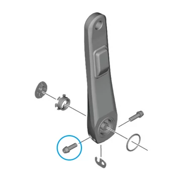 SHIMANO CLAMP SCREW (M6 X 19)WITH WASHER