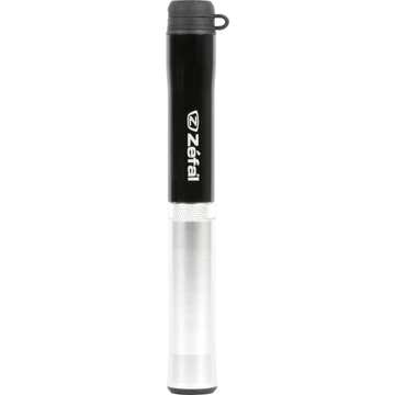 PUMPA ZEFAL MINI AIR PROFIL FC03 9BAR ALU +CSŐVEL 180MM EZÜST/FEKETE 100G{2/4}