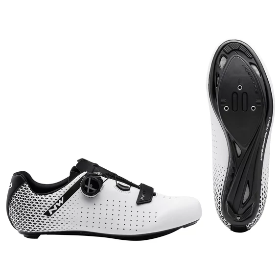 Cipő NORTHWAVE ROAD CORE PLUS 2 FEHÉR/FEKETE