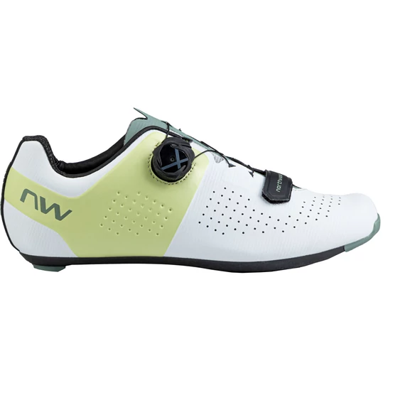 CIPŐ NORTHWAVE ROAD STORM CARBON 42 FEHÉR/SÁRGA