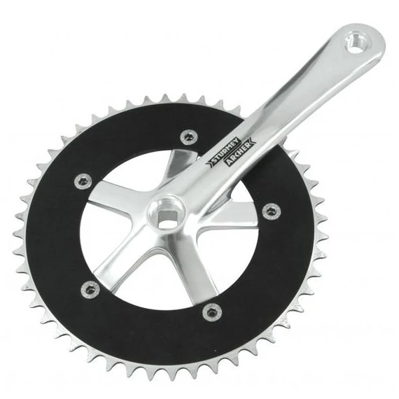 Sturmey Archer FCT22 SingleSpeed/Fixie/Pálya 42T négyszögtengelyes hajtómű [ezüst, 42, 165 mm]