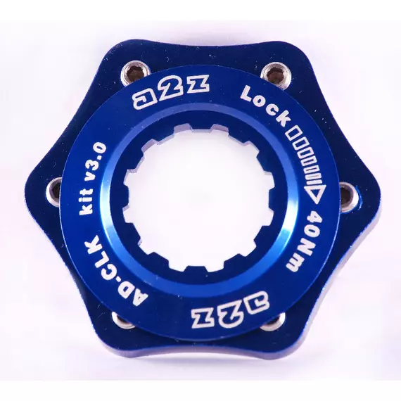 a2Z AD-CLK centerlock adapter [Kék]