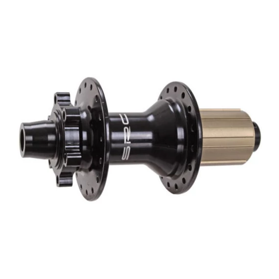 Agy SUNringlé SRC Disc hátsó 6 csavaros 142x12mm 28 lyukas fekete QR adapterrel