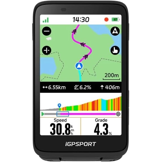 Computer iGPSPORT BiNavi fekete ÚJDONSÁG!