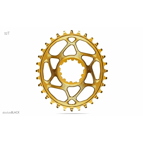 Lánckerék MTB OVAL SRAM Direct Mount  BOOST 148 arany (3mm offset) 34T
