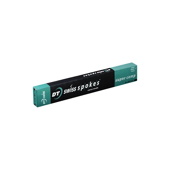 Küllő DT Swiss Super Comp 2.0/1.7/1.8x268 fekete küllőanyával
