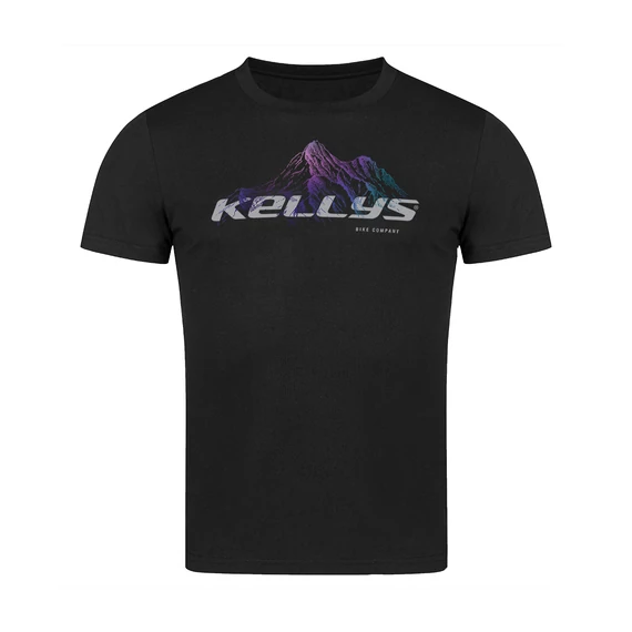 Póló KELLYS PEAK krátký rukáv Black - L