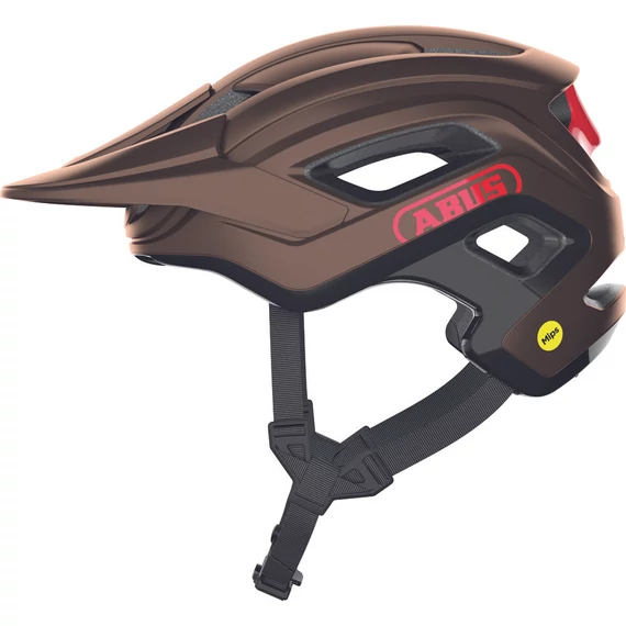 ABUS kerékpáros sport sisak Cliffhanger MIPS, In-Mold, metallic copper, L (57-61 cm)