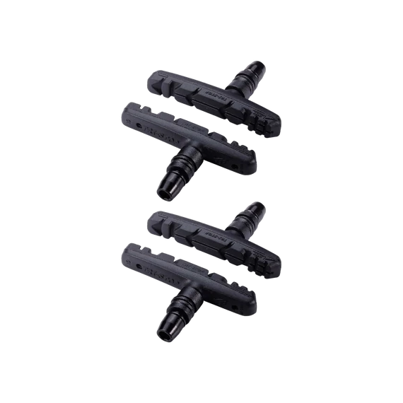 BBB Cycling kerékpáros fékpofa V-fékhez BBS-16 féksaru TriStop, fekete BBB Cycling kerékpáros fékpofa V-fékhez BBS-16 féksaru TriStop, fekete