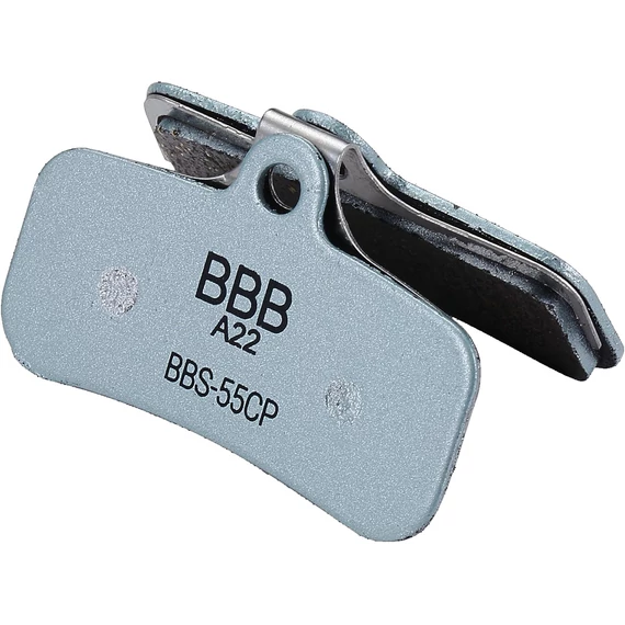 BBB Cycling kerékpáros hűtőbordás tárcsafék betét BBS-55CP DiscStop Coolfin, csak betét, kompatibilis Shimano Saint