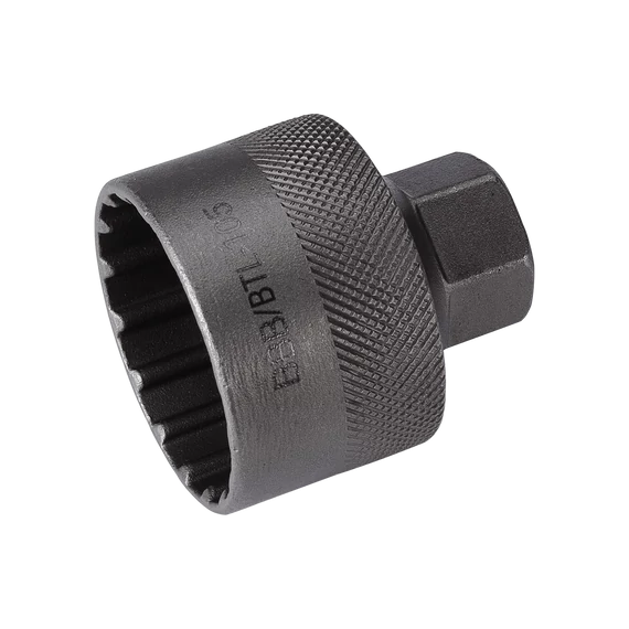 BBB Cycling kerékpáros szerszám - középrész leszedő BTL-105 BracketPlug, 24mm-es villáskulcs kell hozzá, 16 fog, 44 mm-es Shimano külső átmérőjű csészékkel kompatibilis
