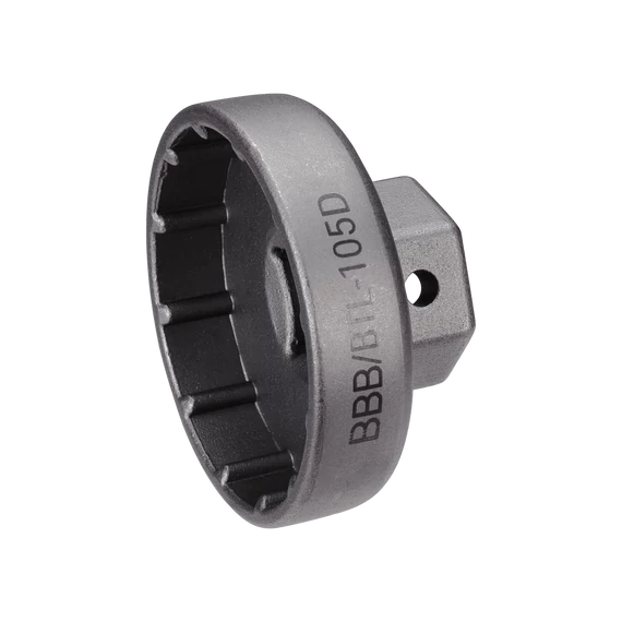 BBB Cycling kerékpáros szerszám - középrész leszedő BTL-105D BracketPlug, 24mm-es villáskulcs kell hozzá, 12 fog, 46mm-es külső átmérőjű SRAM DUB csészékkel kompatibilis