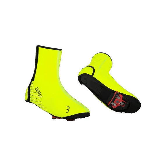 BBB Cycling kerékpáros kamásli BWS-27HV MultiFlex HV, víz- és szélálló, változó időjáráshoz, neon sárga 39/43