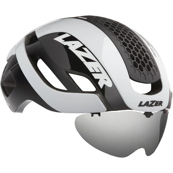 FEJVÉDŐ LAZER BULLET 2.0 LENS/LED MIPS FEHÉR   S