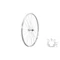 Fűzött első kerék KLS EVENT V-brake F, 28", silver