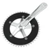 Kép 1/2 - Sturmey Archer FCT22 SingleSpeed/Fixie/Pálya 42T négyszögtengelyes hajtómű [ezüst, 42, 165 mm]