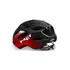 Kép 3/4 - MET Idolo kerékpáros sisak [fényes fekete-metál piros, 60-64 cm (XL)]