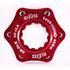 Kép 1/5 - a2Z AD-CLK centerlock adapter [piros]