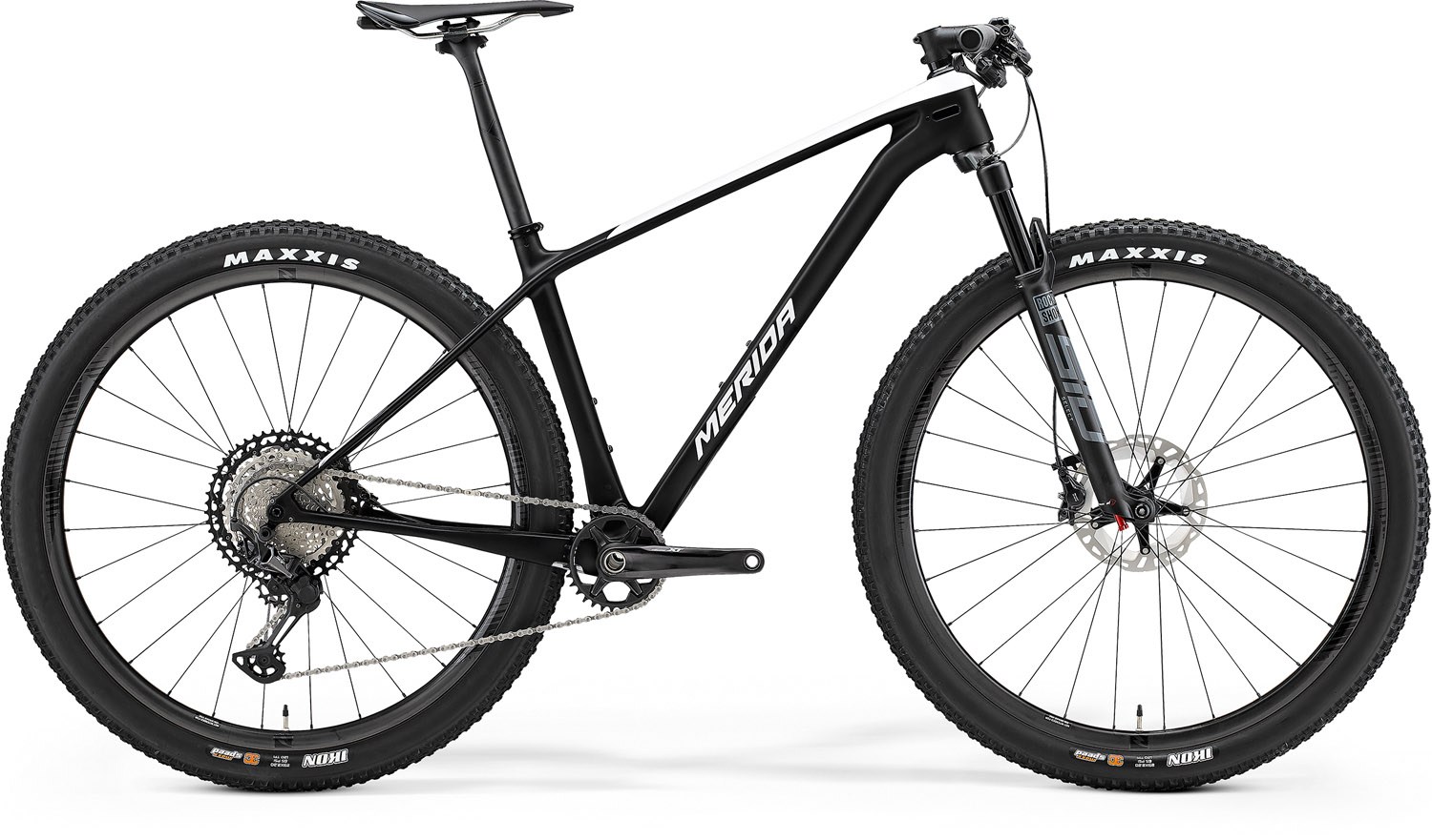 VÁZ MERIDA BIG.NINE CARBON 7000 M (17) FEKETE/FEHÉR