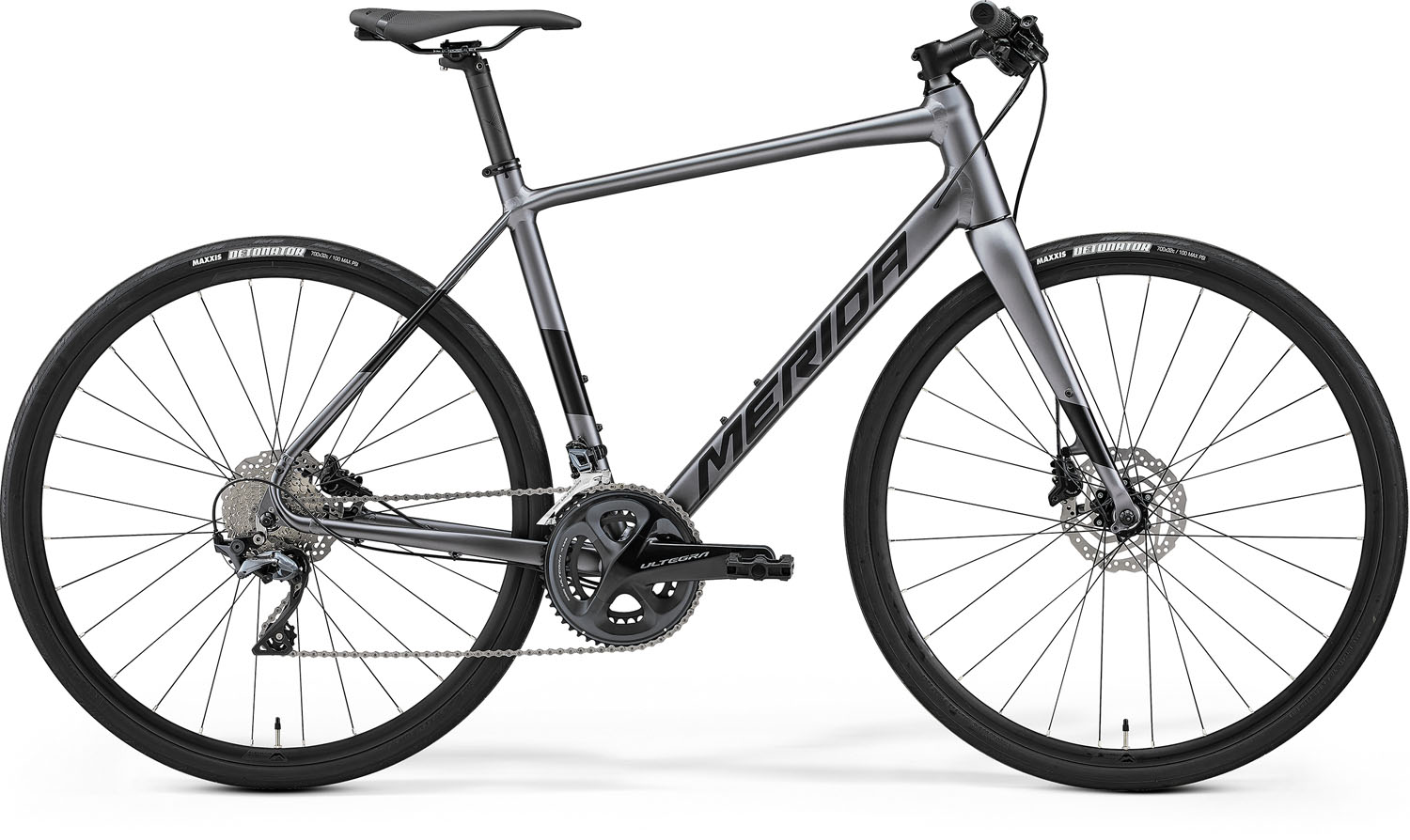 VÁZ MERIDA SPEEDER 900 - SZETT selyem sötétezüst (fekete)