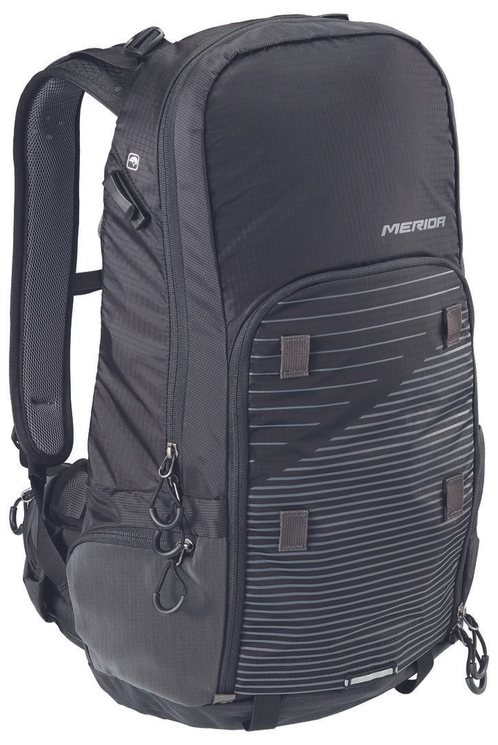 Táska MERIDA TRAIL RE eBIKE hátizsák fekete, 25 L (ebike akksi tartóvaL) - 4433