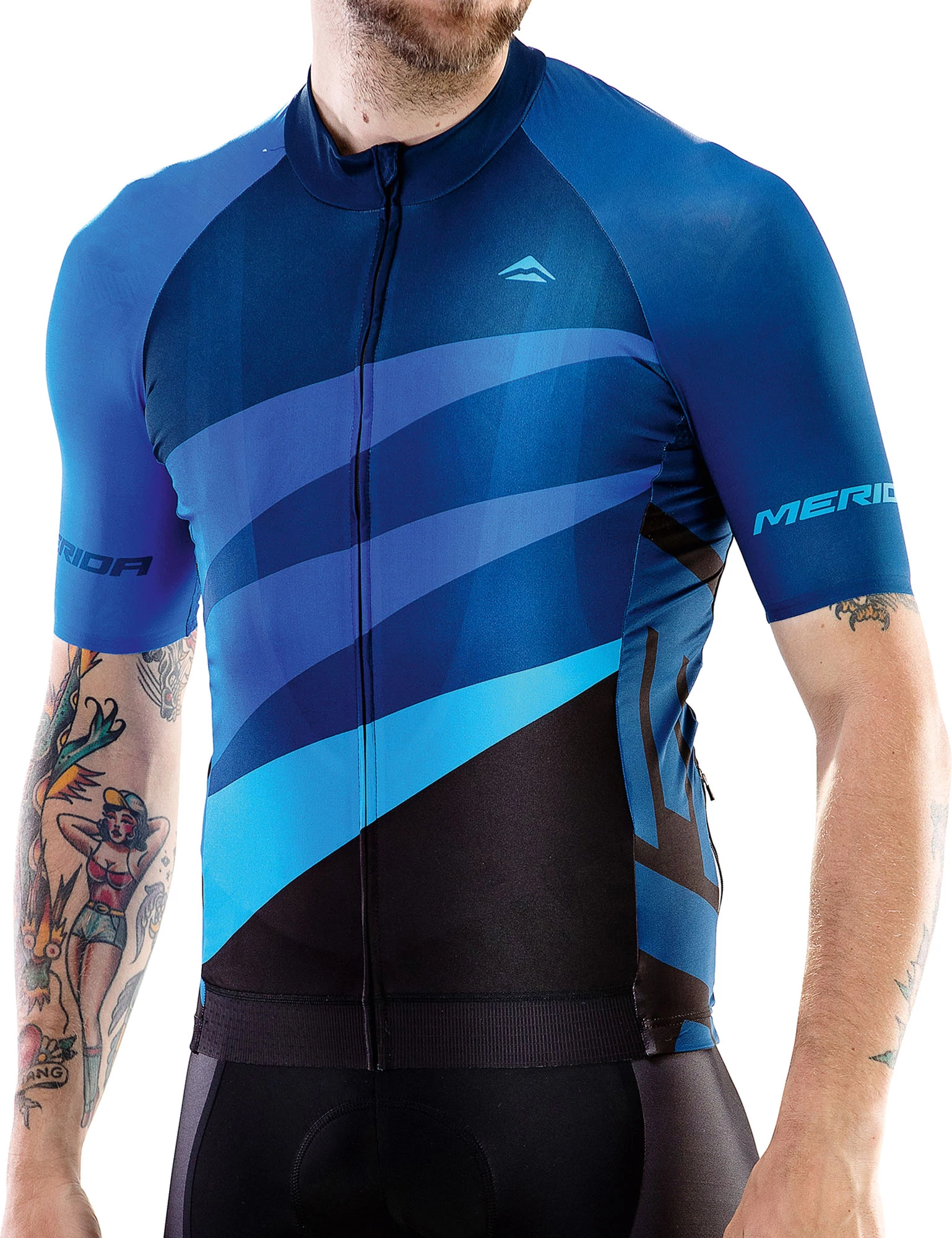 Mez MERIDA CX DESIGN PRO rövid 422 fekete végig cipzár - CX Design