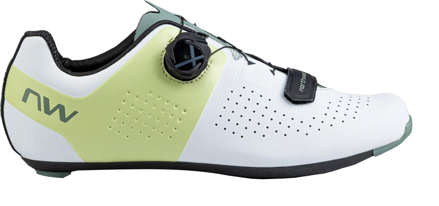 CIPŐ NORTHWAVE ROAD STORM CARBON 42 FEHÉR/SÁRGA