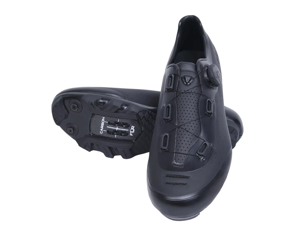 FLR F-75 III MTB cipő ajándék zoknival [fekete, 42]