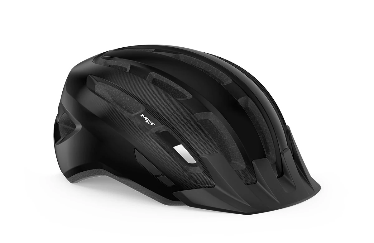 MET Downtown Mips kerékpáros sisak [fényes fekete, 58-61 cm (M/L)]