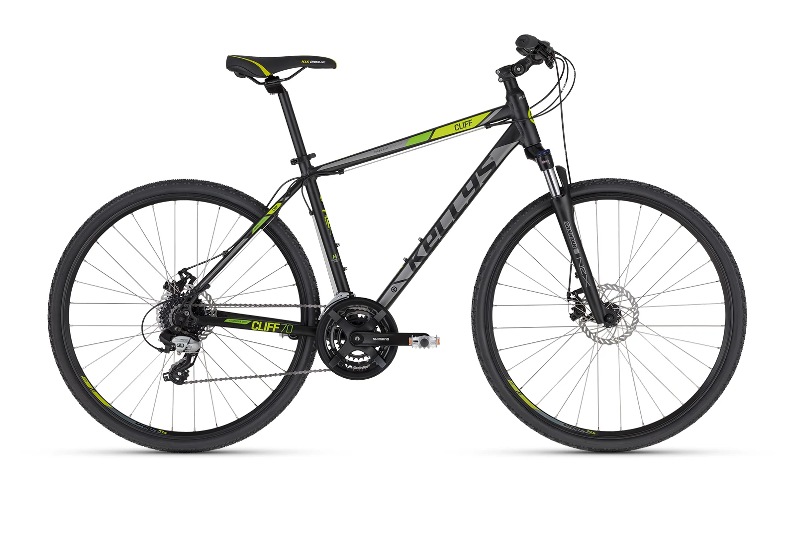 KELLYS Cliff 70 Black Green