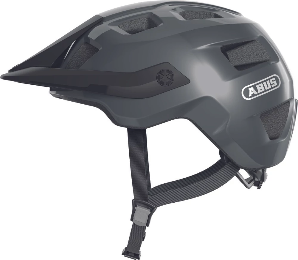 ABUS kerékpáros sport sisak MoTrip, In-Mold, concrete grey, L (57-61 cm)